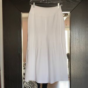 White Lululemon Gauchos